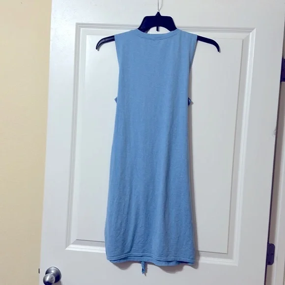 PINK LILY LIVING FOR IT BLUE BODYCON TANK DRESS, Women’s Large - Picture 4 of 9